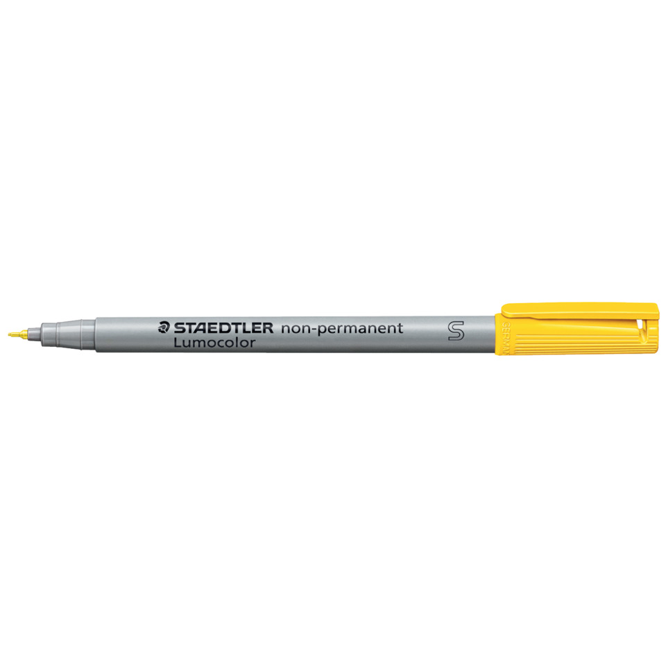 Feinschreiber Universalstift Lumocolor® - non-permanent, S, gelb,