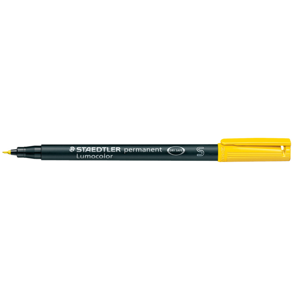 Feinschreiber Universalstift Lumocolor® - permanent, S, gelb