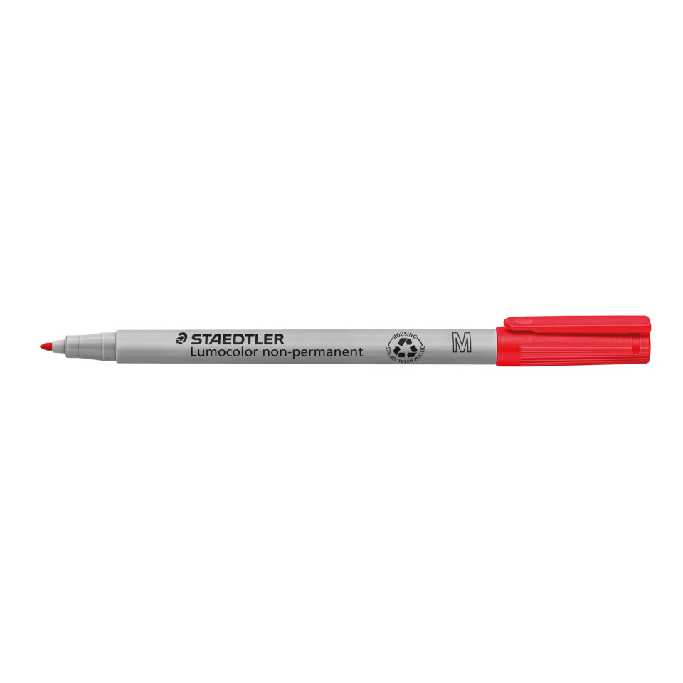Feinschreiber Universalstift Lumocolor® - non-permanent, M, rot