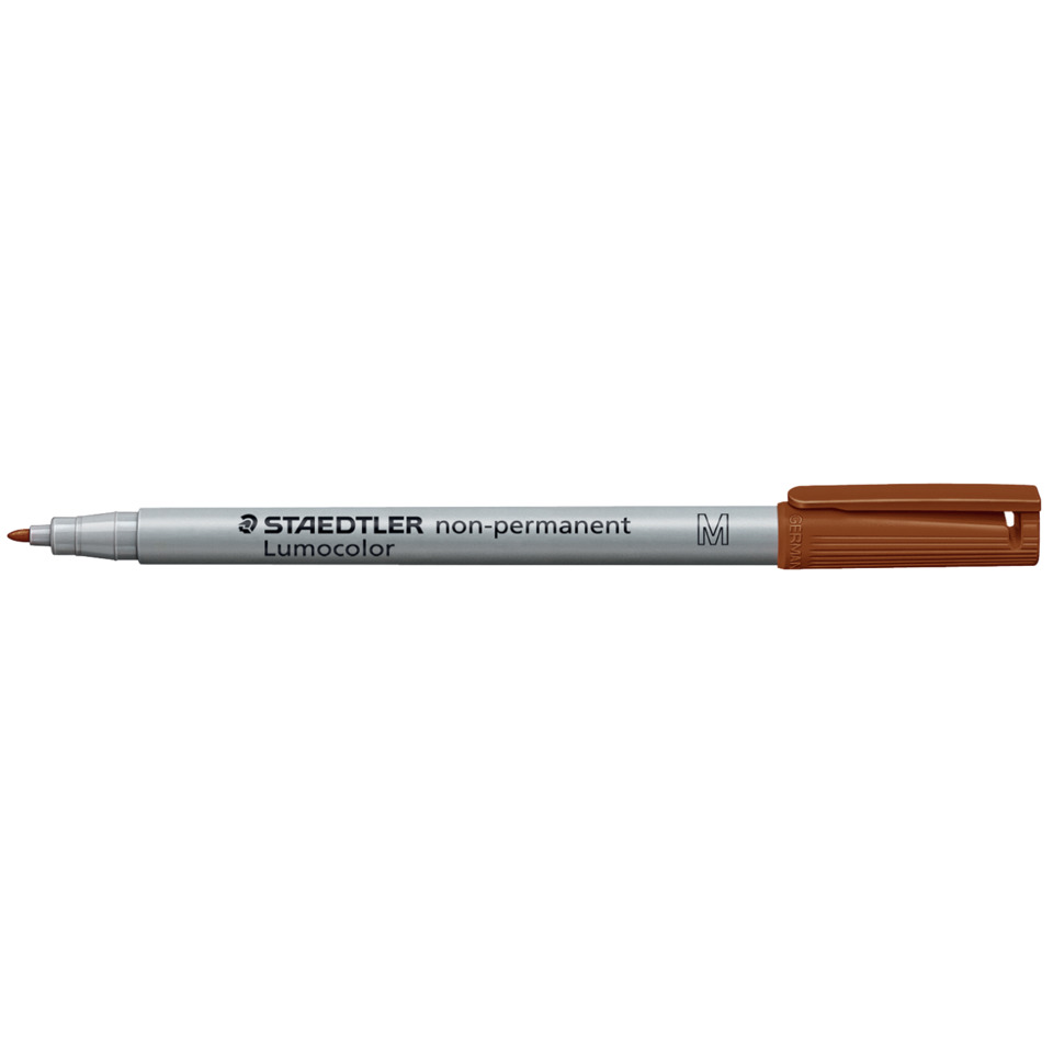 Feinschreiber Universalstift Lumocolor® - non-permanent, M, braun