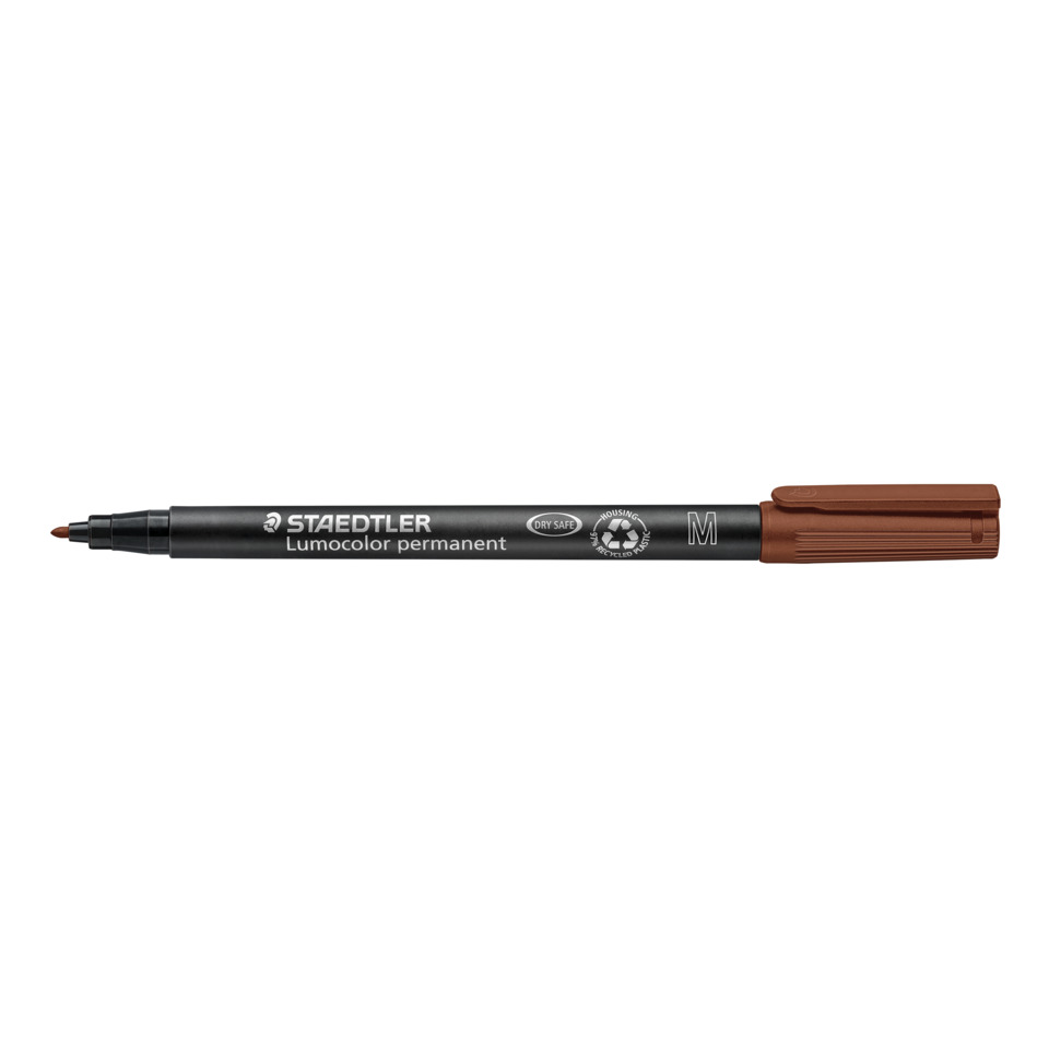 Feinschreiber Universalstift Lumocolor® - permanent, M, braun