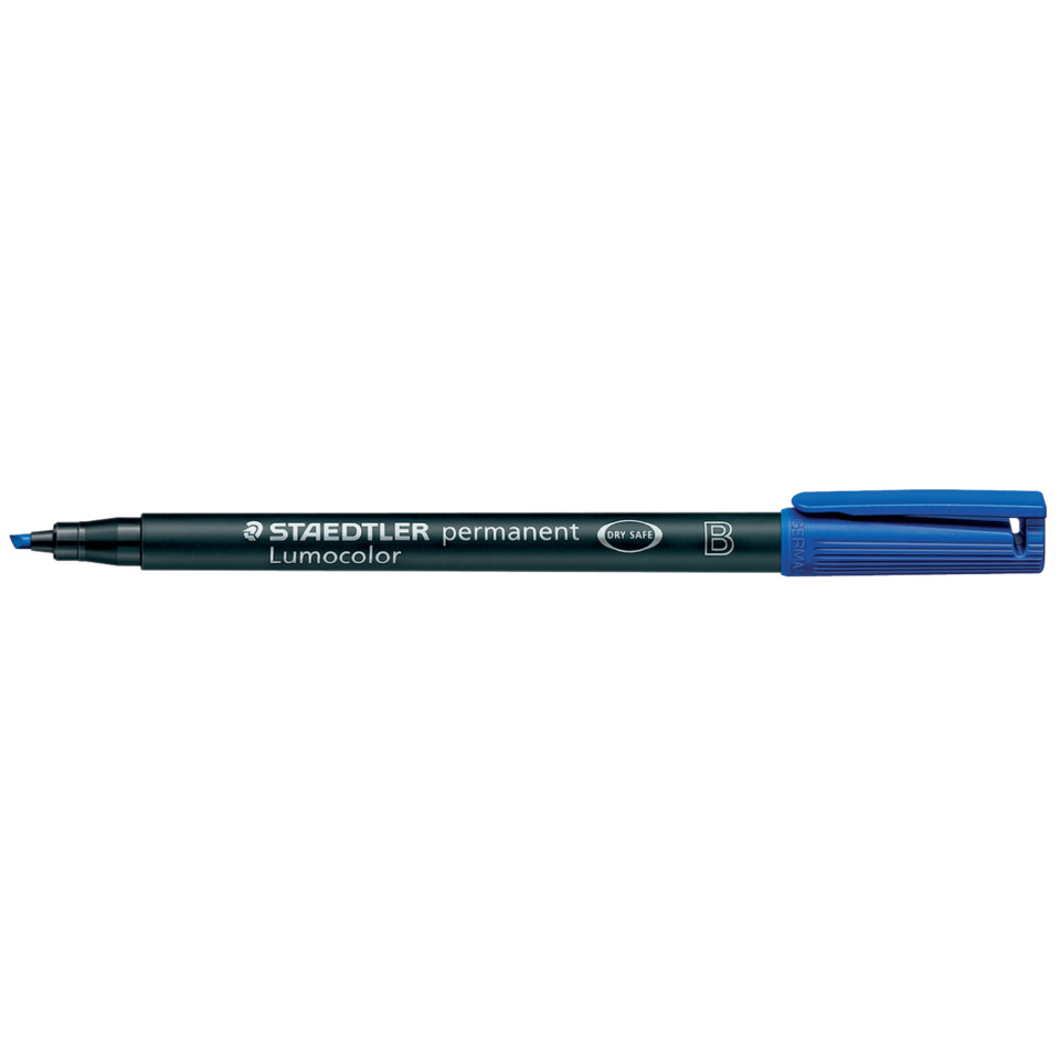 Feinschreiber Universalstift Lumocolor® - permanent, B, blau