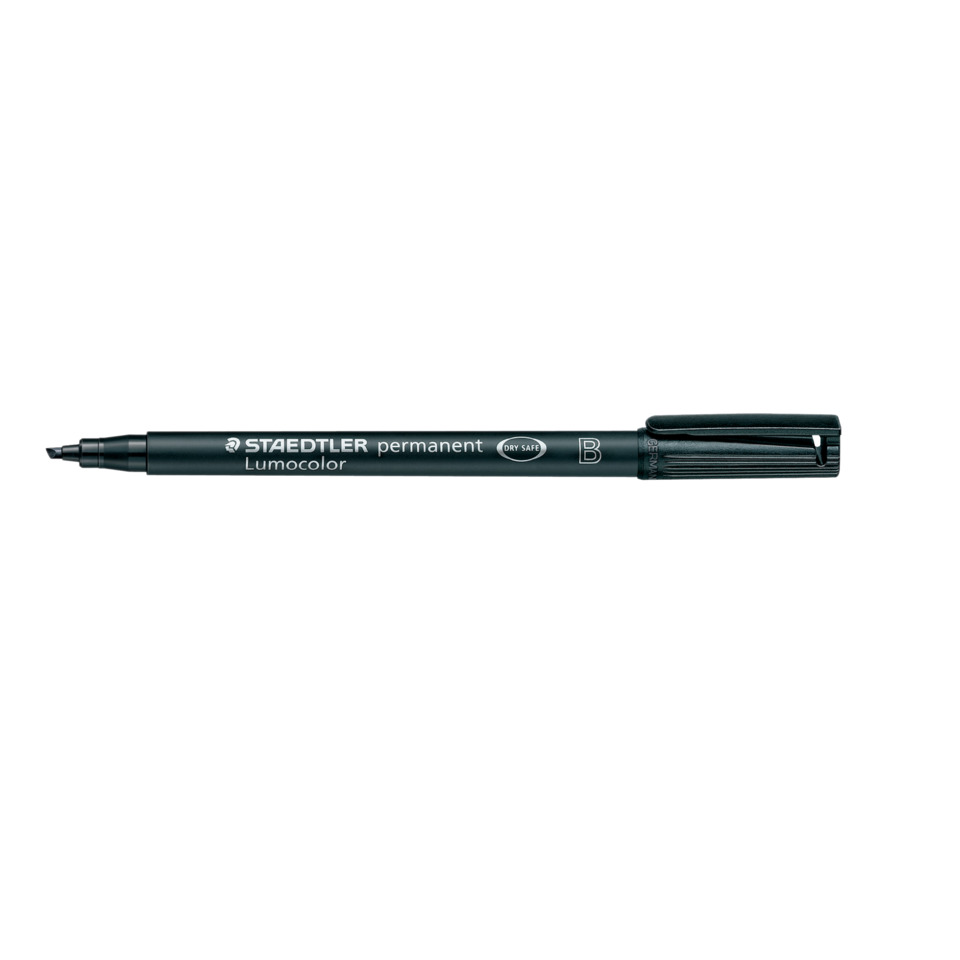 Feinschreiber Universalstift Lumocolor® - permanent, B, schwarz