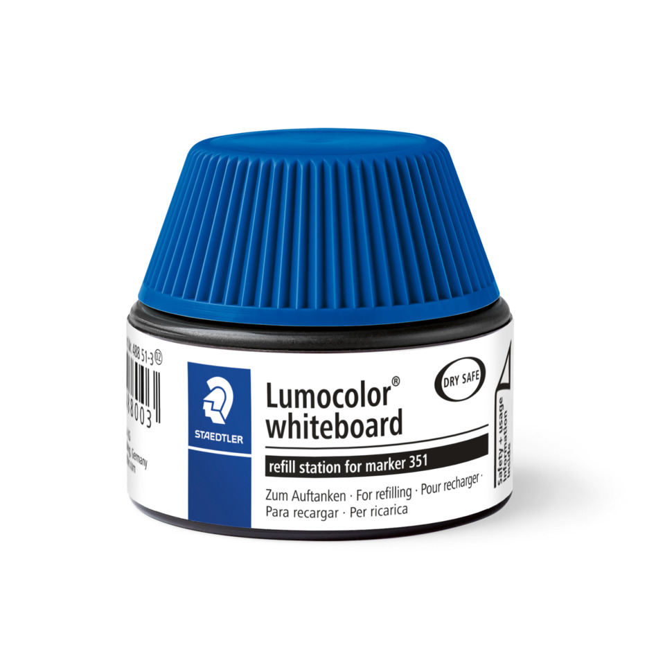 Tinte für Marker Lumocolor® refill station - 20 ml, blau