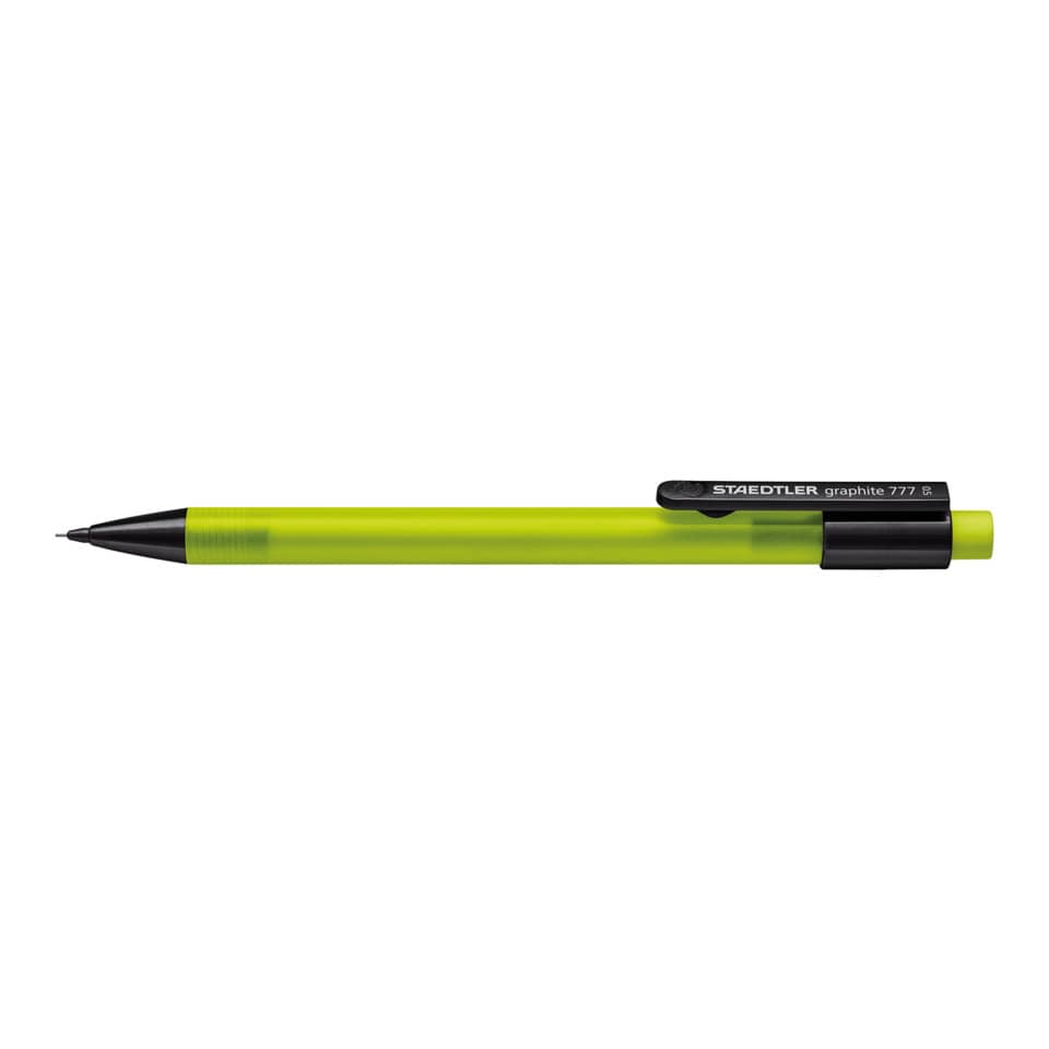 Druckbleistift graphite 777 - 0,5 mm, B, grün transparent
