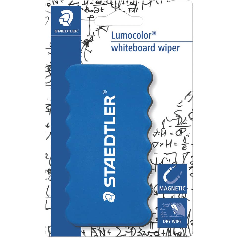 Lumocolor® whiteboard-wiper 652 - Wischer mit Magenteinlage, Blisterkarte