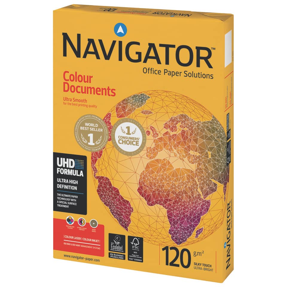 Kopierpapier Colour Documents - A4, 120 g/qm, weiß, 250 Blatt