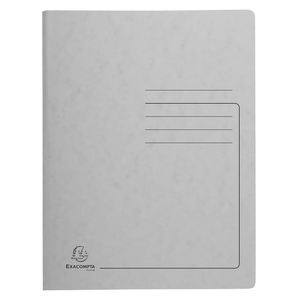 Spiralhefter - A4, 300 Blatt, Colorspan-Karton, 355 g/qm, grau