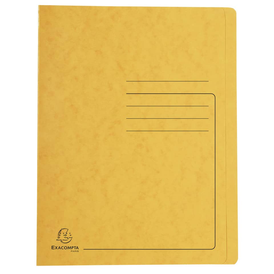 Schnellhefter - A4, 350 Blatt, Colorspan-Karton, 355 g/qm, gelb