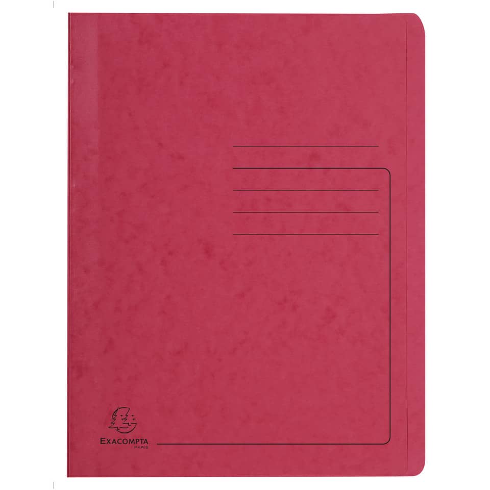 Schnellhefter - A4, 350 Blatt, Colorspan-Karton, 355 g/qm, rot
