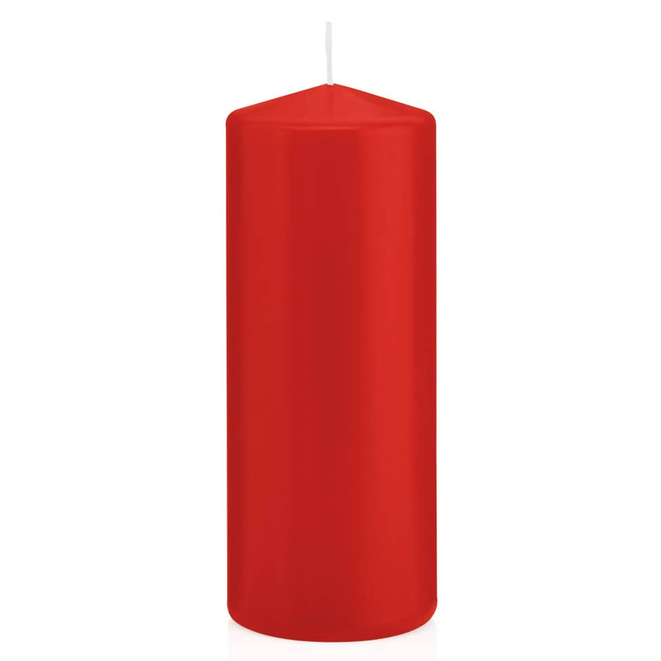 Stumpenkerze, 150x60mm, rot