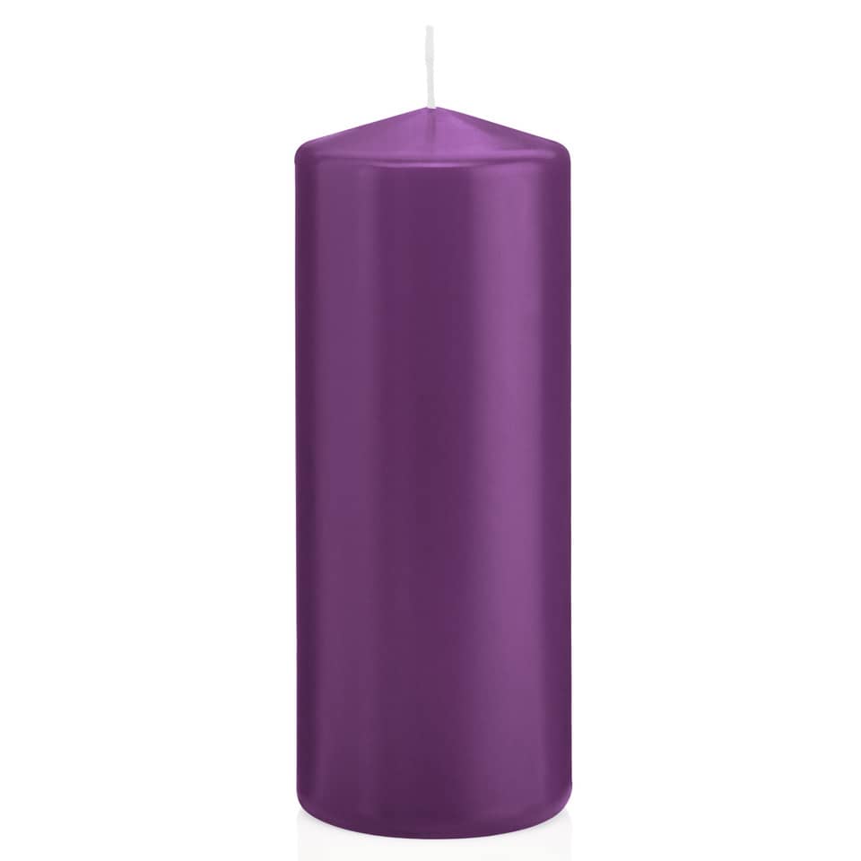Stumpenkerze, 150x60mm, brombeer