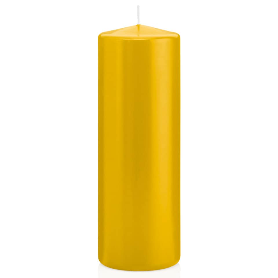 Stumpenkerze, 200x70mm, dotter