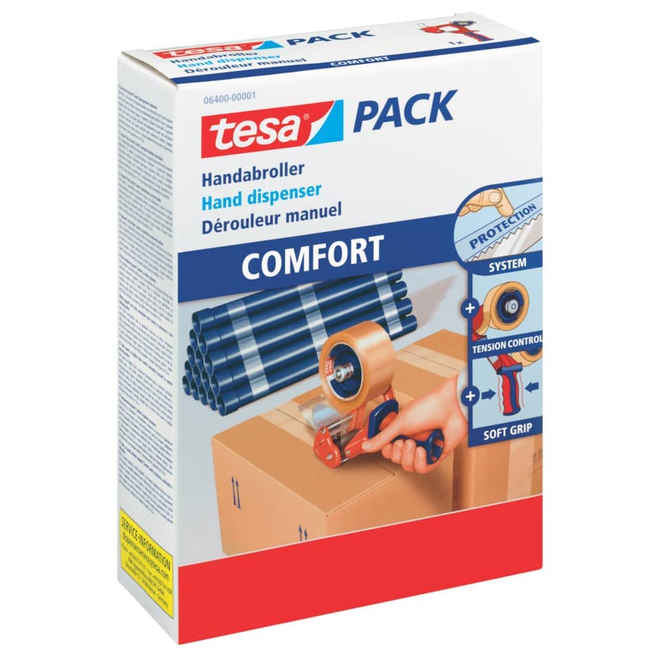 Handabroller Comfort - Rollen bis 50 mm x 66 m