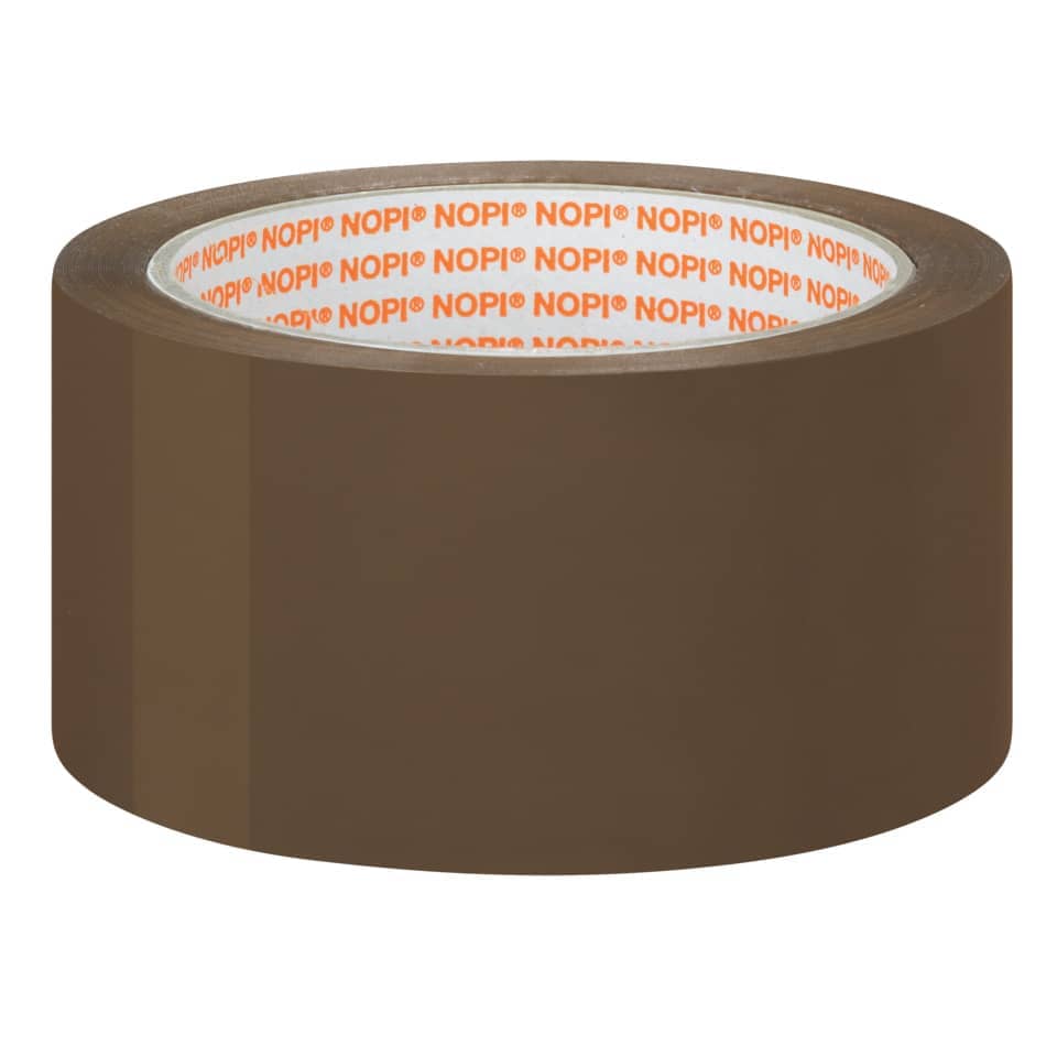 Verpackungsklebeband Universal, 50 mm x 66 m, braun