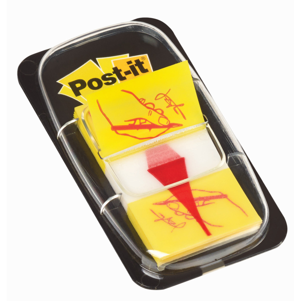 Haftstreifen Index Strong, 25,4x43,2mm, 50 Blatt, gelb