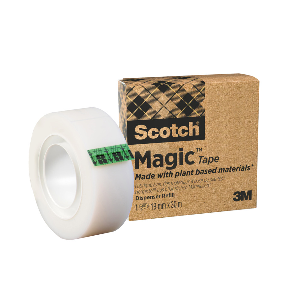 Klebeband Magic, unsichtbar, beschriftbar, 19 mm x 30 m