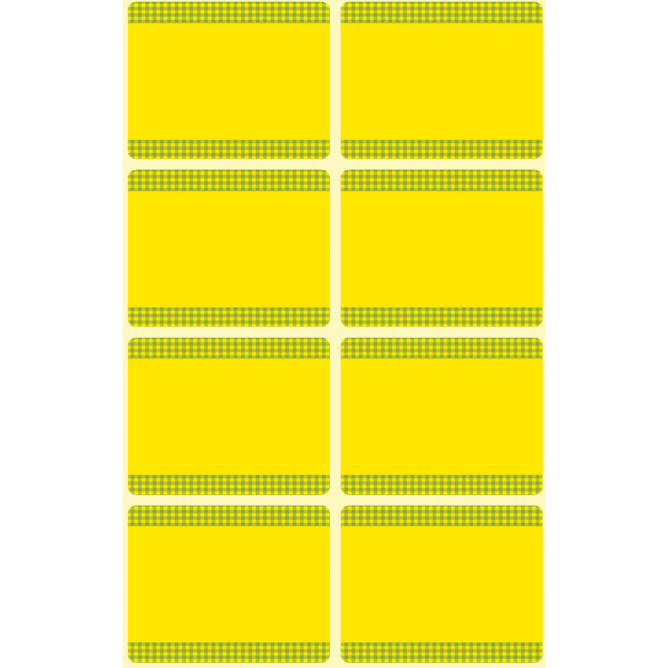 Z-Design 59373, Tiefkühl-Etiketten, 5 Bogen/40 Etiketten
