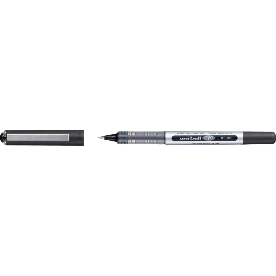 Tintenroller UB EYE UB-150E - 0,2mm, schwarz (dokumentenecht)