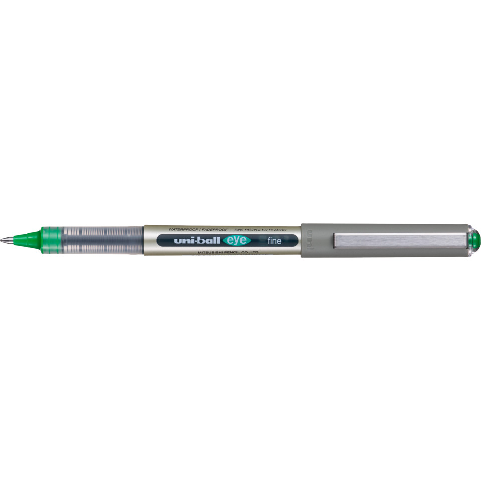 Tintenroller UB EYE UB-157E - 0,4 mm, grün (dokumentenecht)