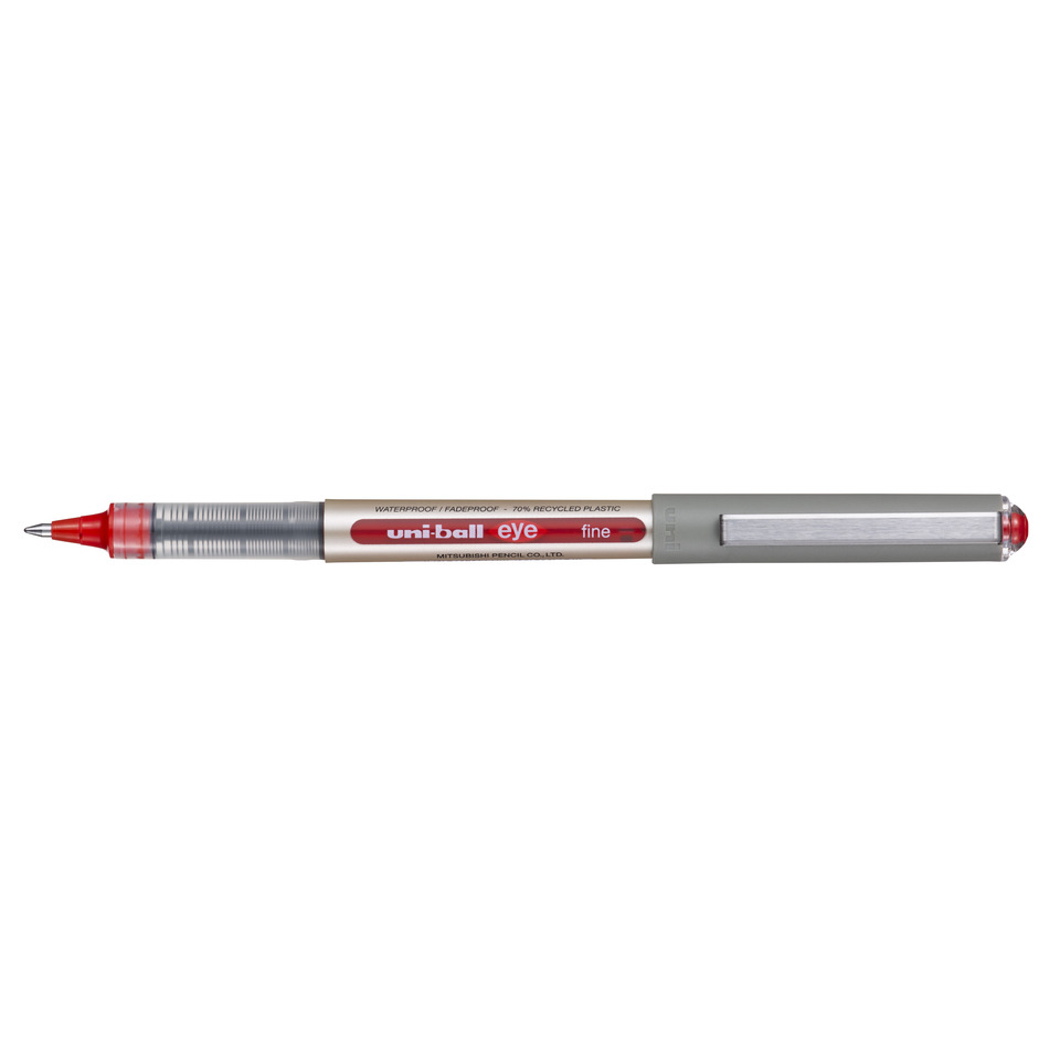 Tintenroller UB EYE UB-157E - 0,4 mm, rot (dokumentenecht)
