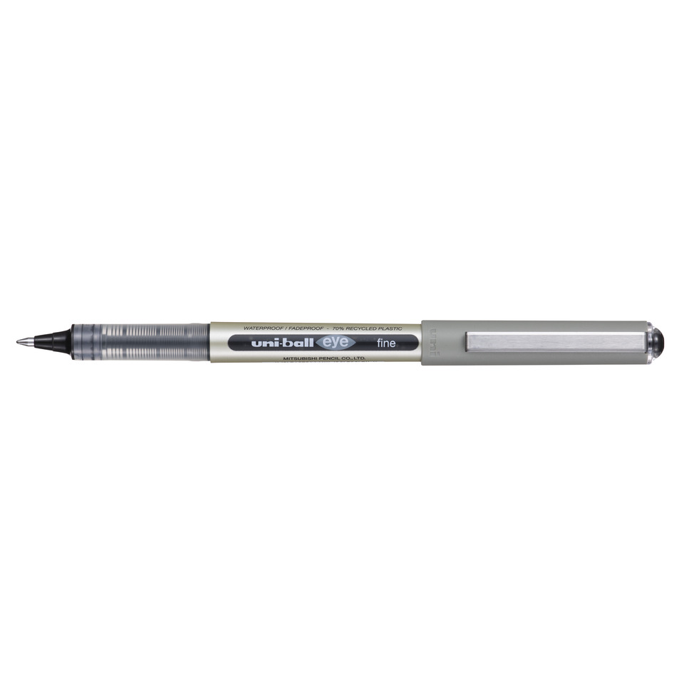 Tintenroller UB EYE UB-157E - 0,4 mm, schwarz (dokumentenecht)