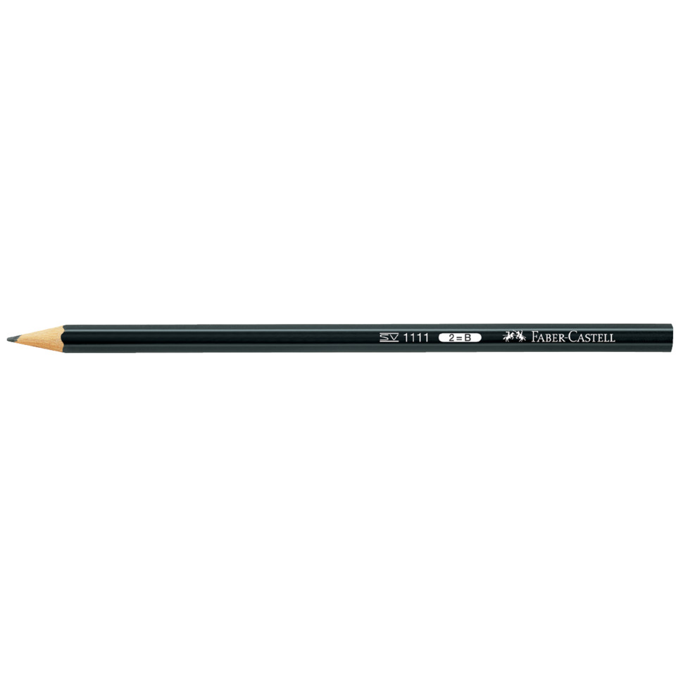 Bleistift 1111 - B, schwarz