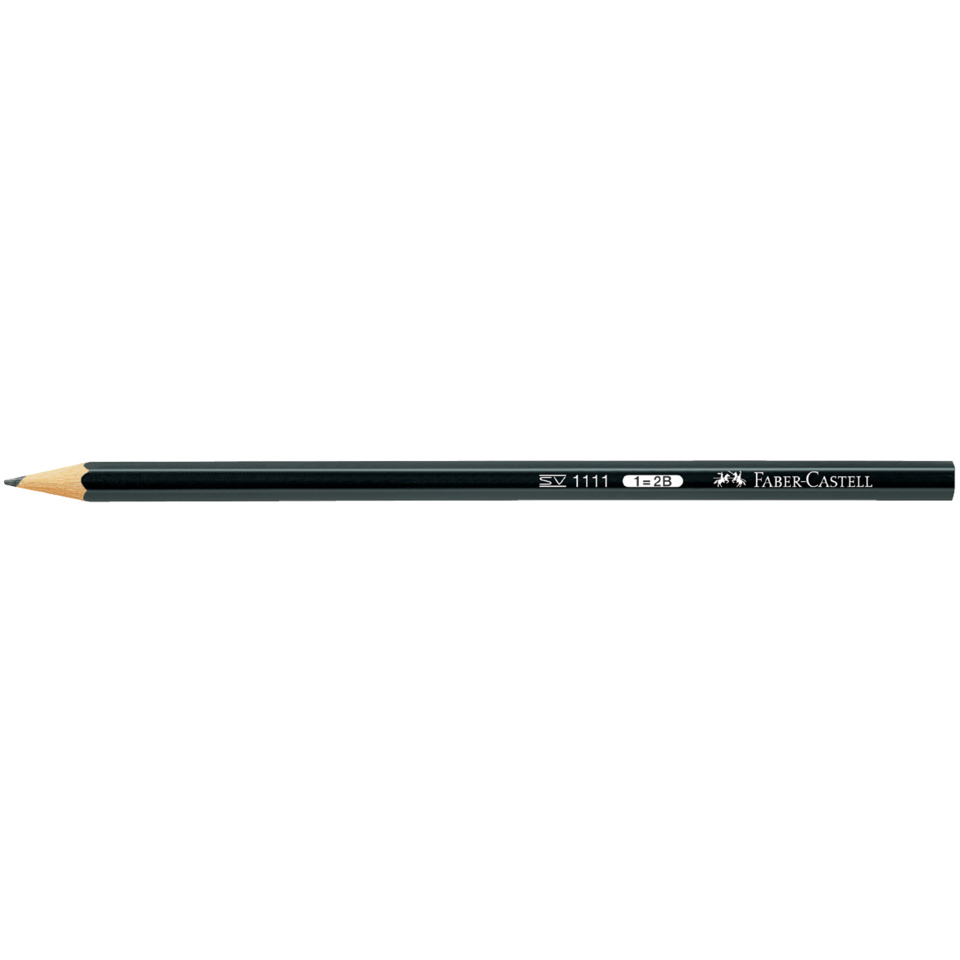 Bleistift 1111 - 2B, schwarz