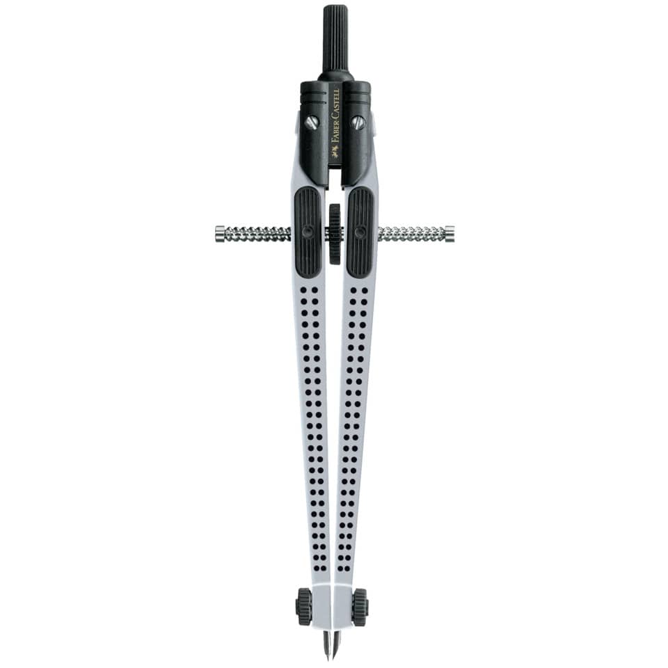 Schnellverstellzirkel GRIP 2001 - Ø 390 mm, 170 mm, silber, Etui