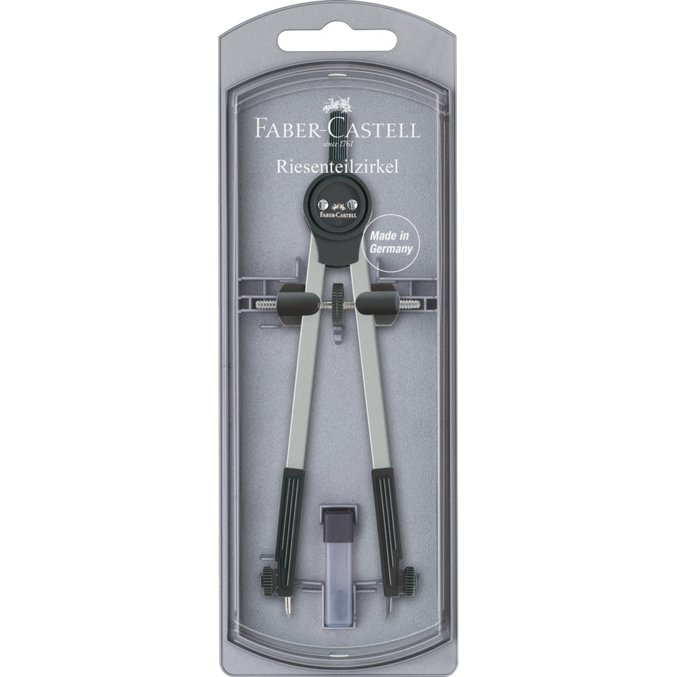 Riesenteilzirkel Trend - Ø340 mm, 170 mm, schwarz