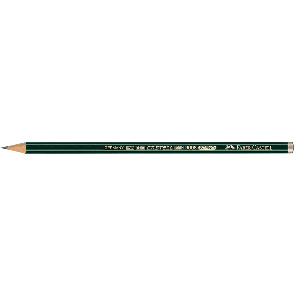Stenobleistift CASTELL® 9008 - B, dunkelgrün
