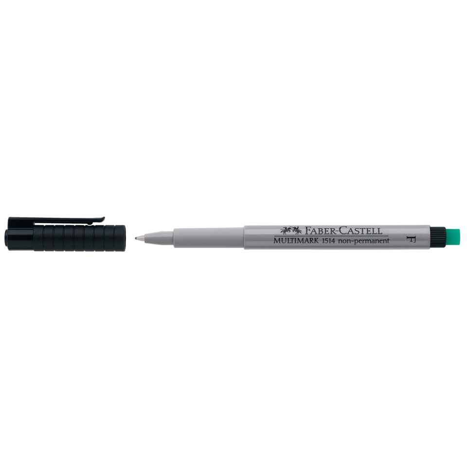 CD-Marker MULTIMARK - non-permanent, F, schwarz