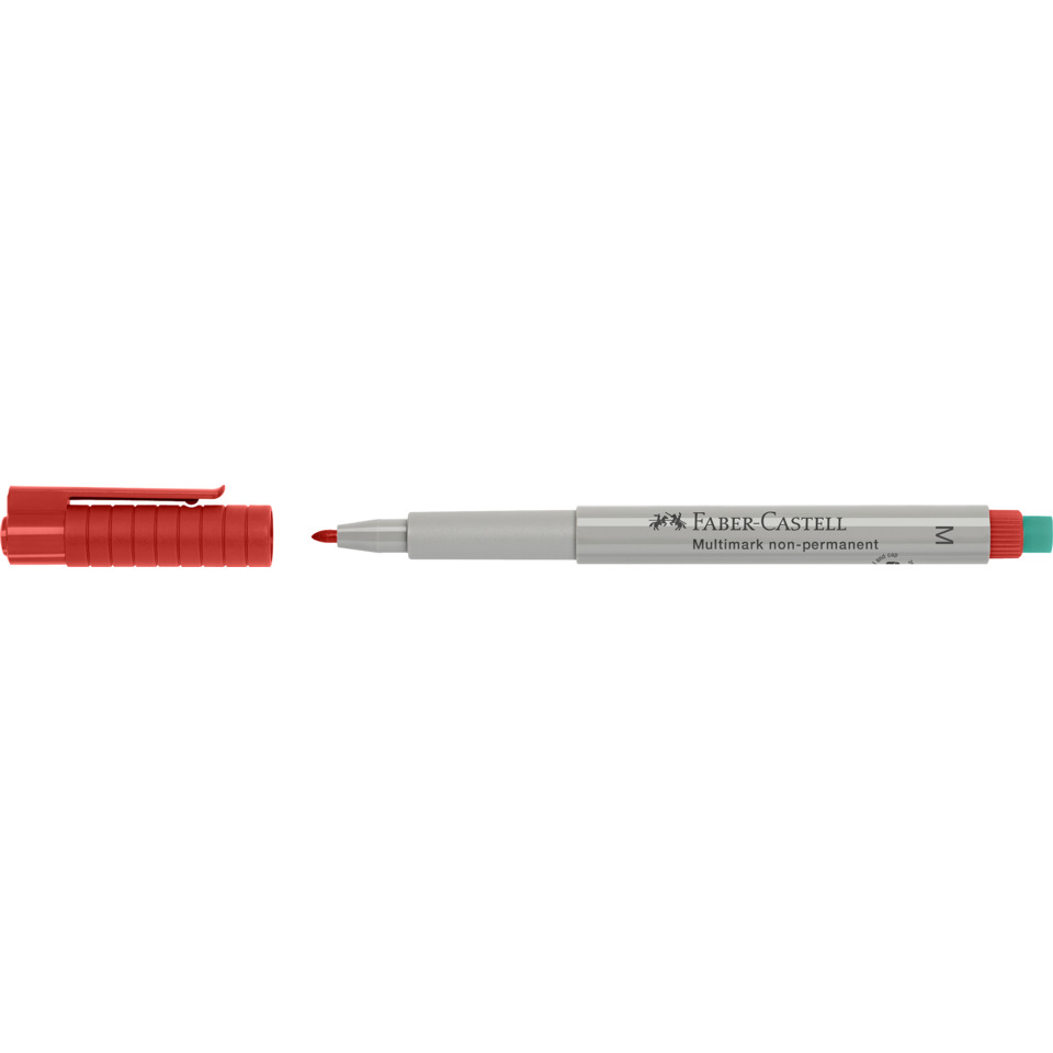 CD-Marker MULTIMARK - non-permanent, M, rot