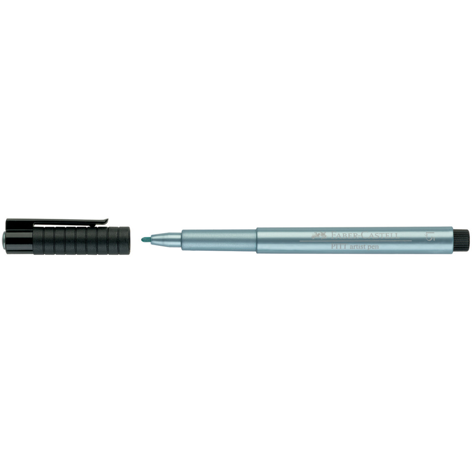 Tuschestift PITT® ARTIST PEN - 1,5 mm, blau-metallic