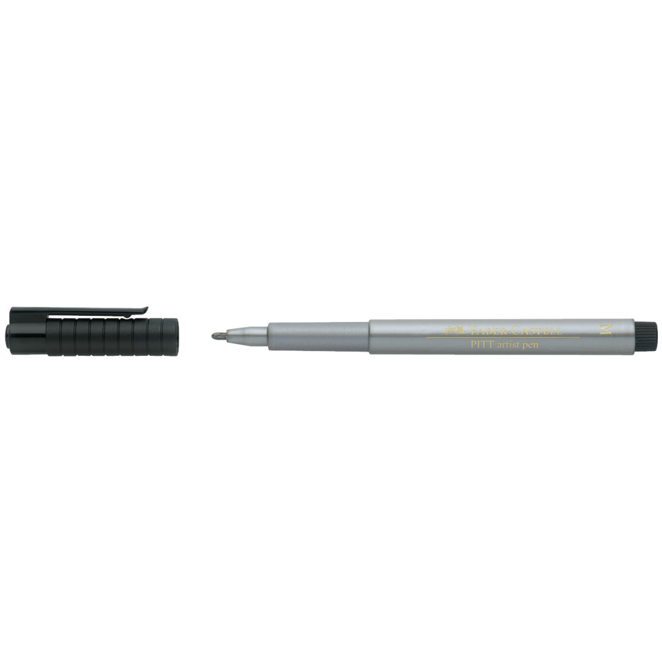 Tuschestift PITT® ARTIST PEN - 1,5 mm, silber-metallic