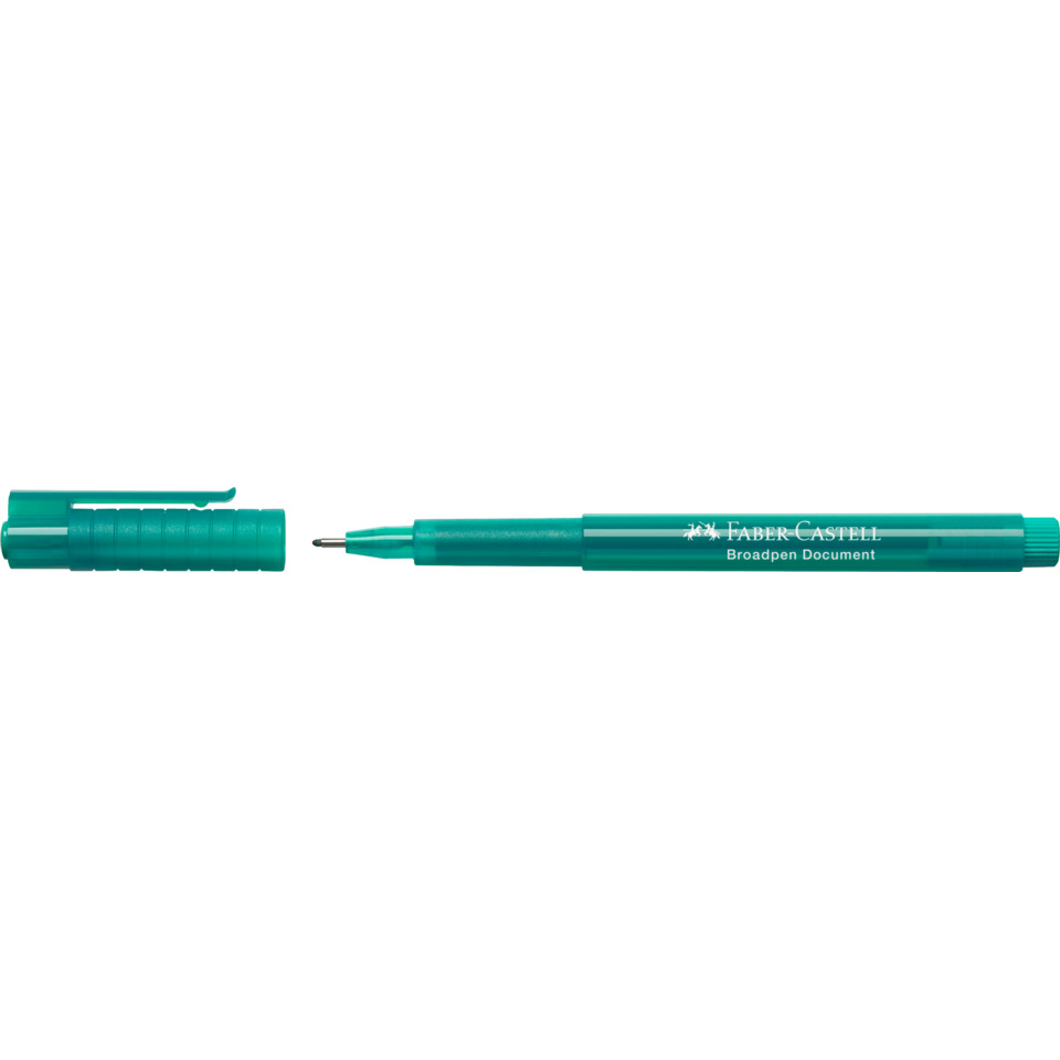 Fineliner BROADPEN 1554 - 0,8 mm, türkis (dokumentenecht)