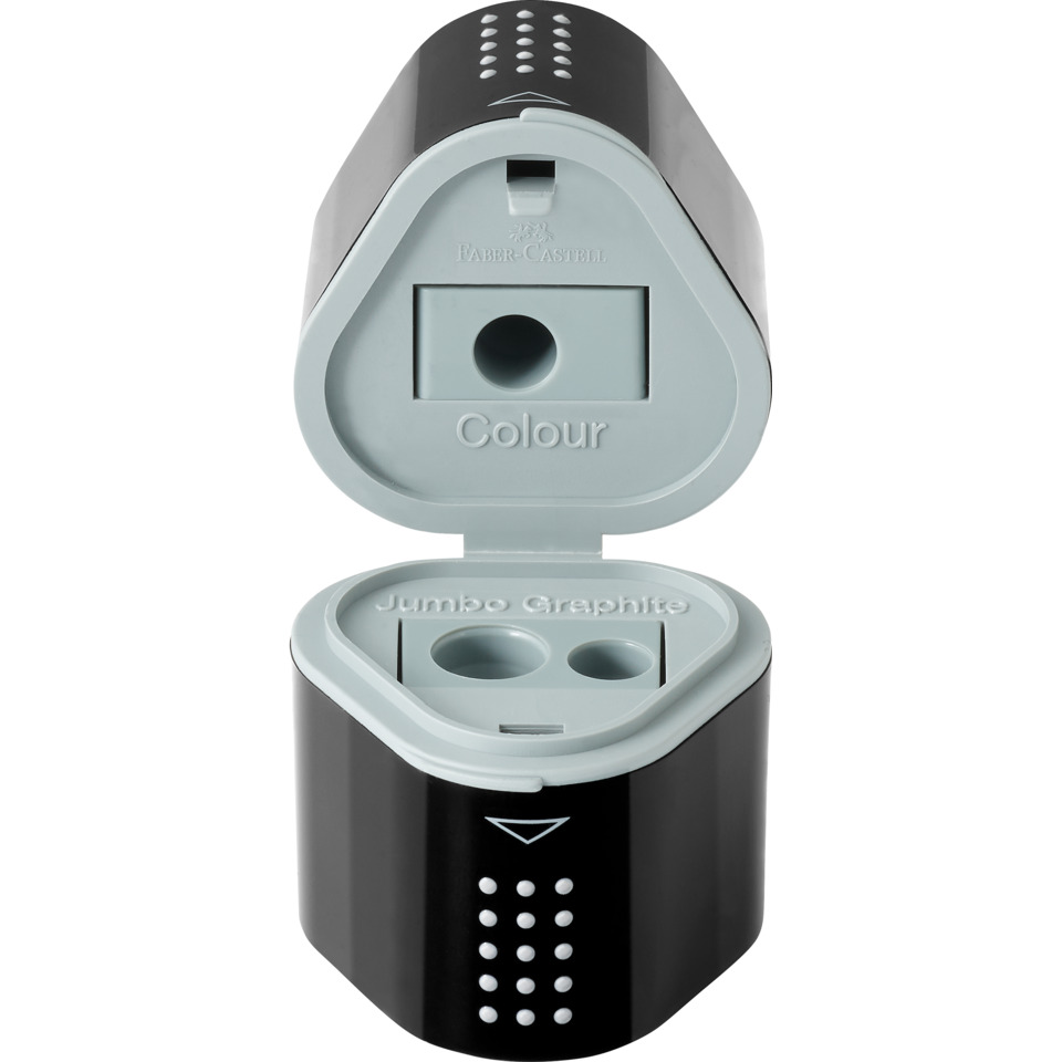 Dosenspitzer GRIP2001 3-fach, schwarz