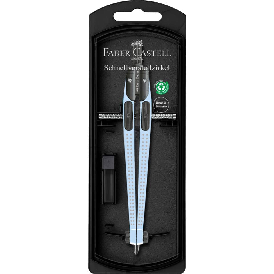 Schnellverstellzirkel Grip - Ø390 mm, 170 mm, sky blue