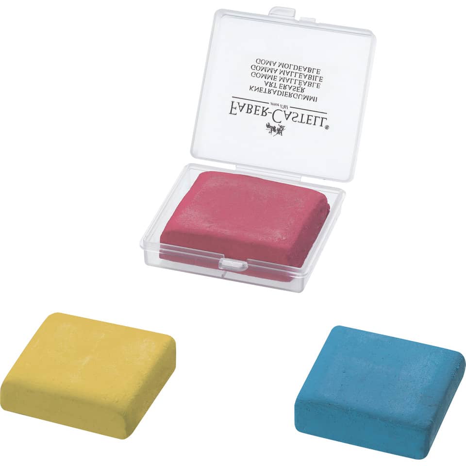 Knetradierer ART ERASER - sortiert, in Kunststoffbox
