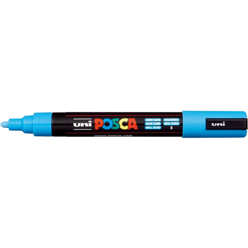 Marker - 1,8 - 2,5 mm, hellblau