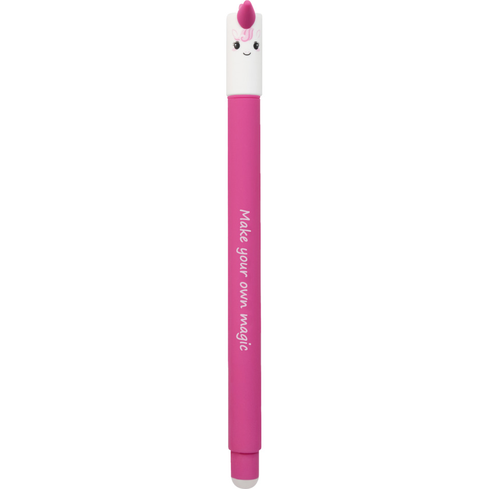 Gelschreiber Animal Erase It! Einhorn, 0,7 mm, radierbar, blau
