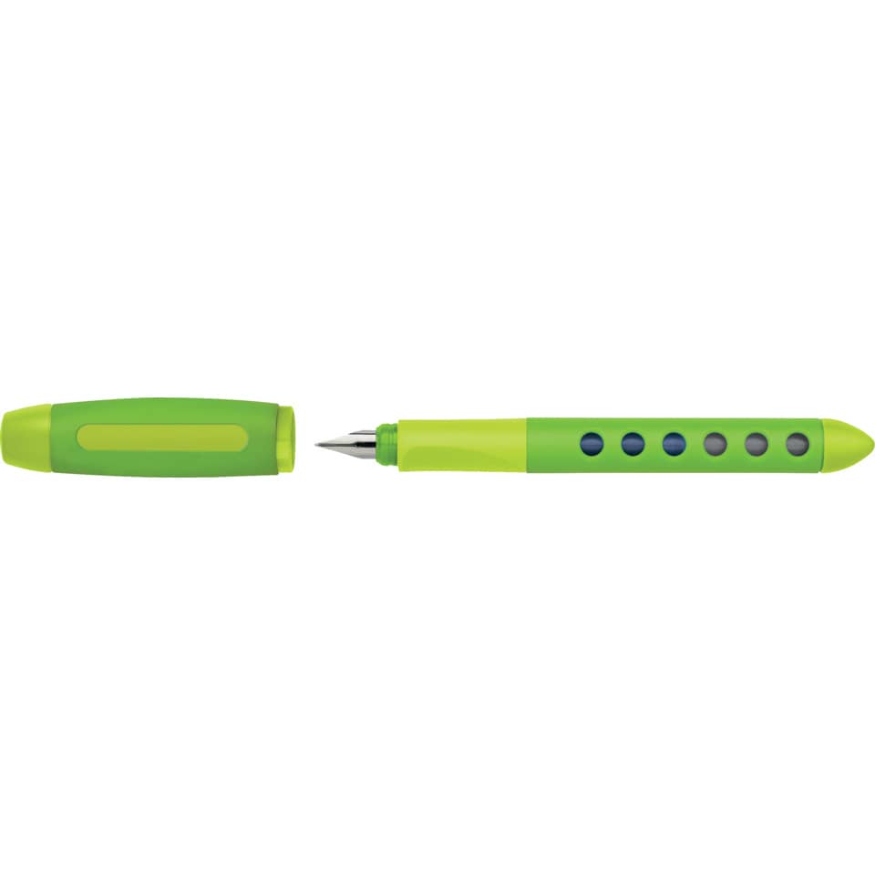 Schulfüller Scribolino - Linkshänder, L, hellgrün