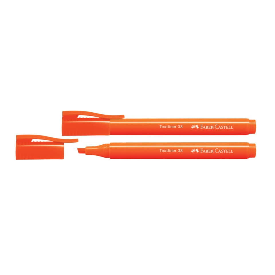 Textmarker 38 Stiftform - orange