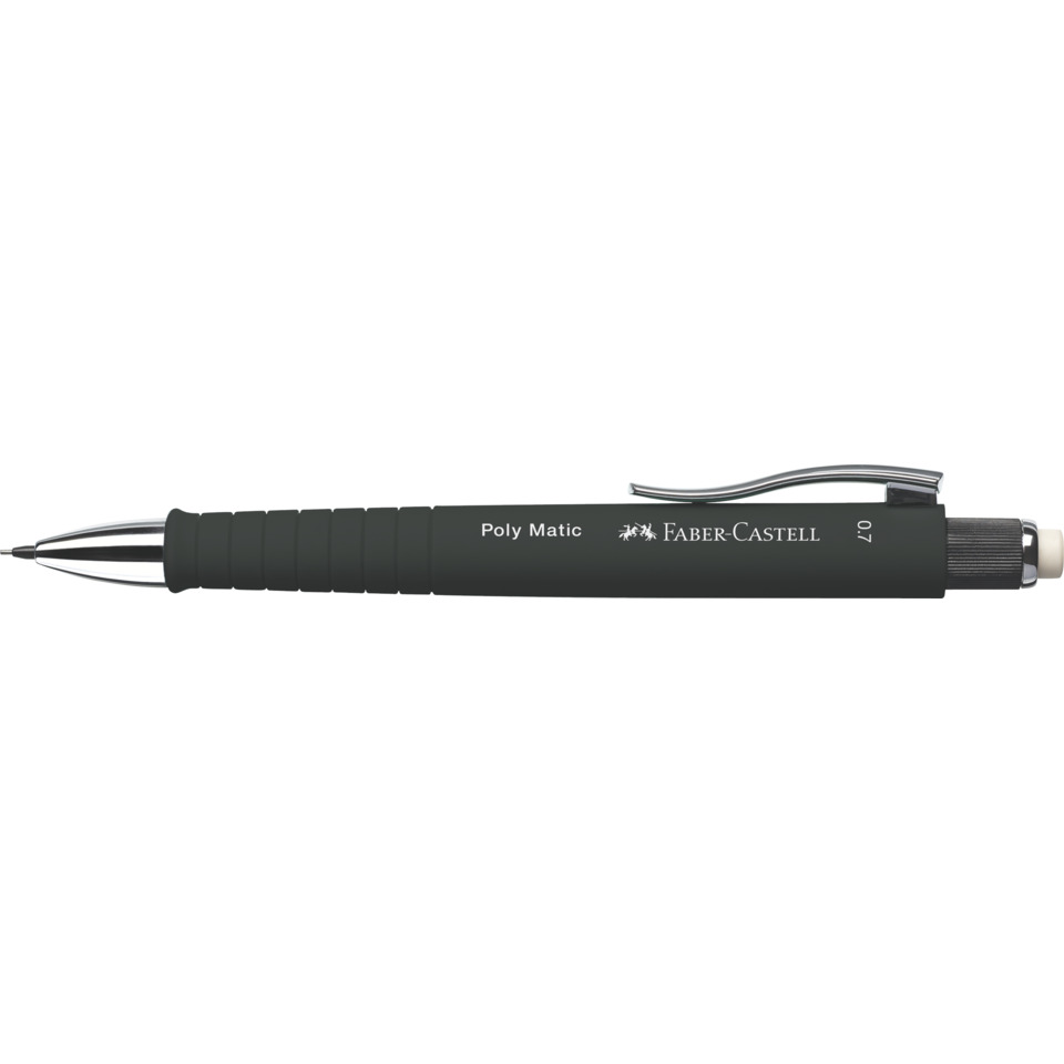 Feinminenstift Poly Matic - 0,7mm, B, schwarz