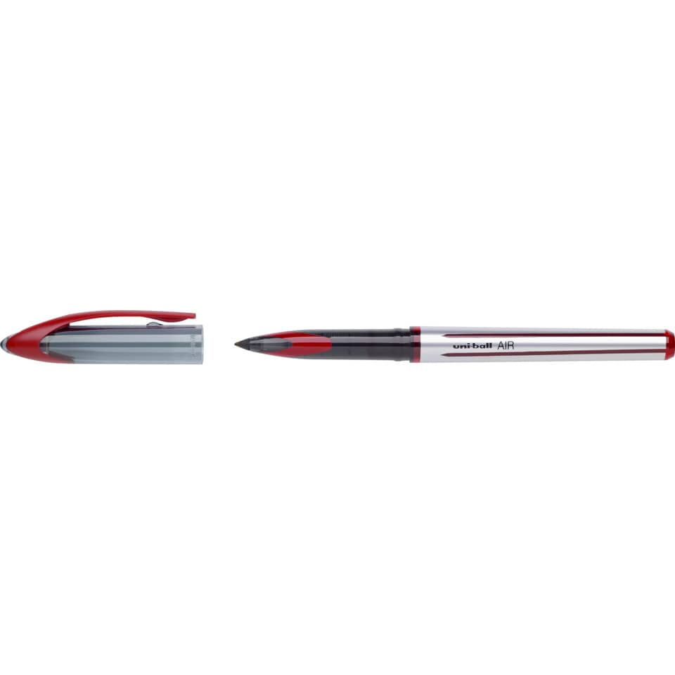 Tintenroller Air UBA-188-L - Einwegroller, 0,4 mm, Schreibfarbe rot