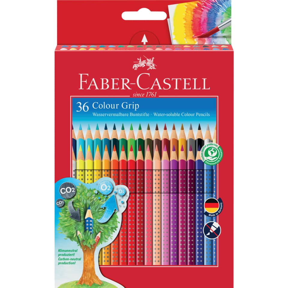 Buntstift Colour GRIP - 36 Farben, Kartonetui