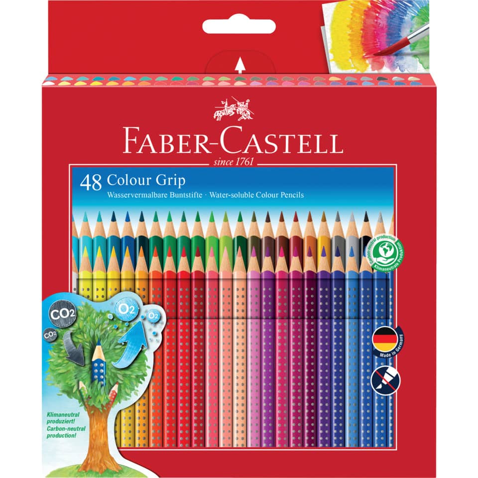 Buntstift Colour GRIP - 48 Farben, Kartonetui