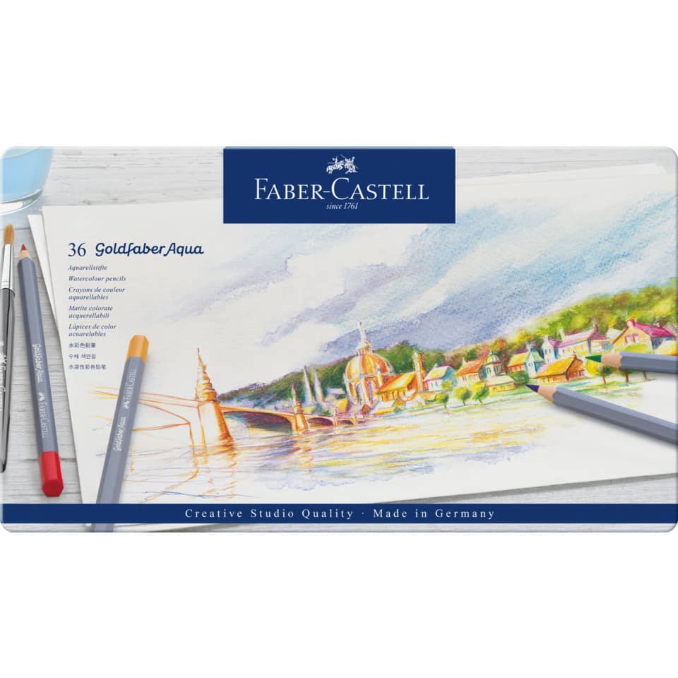 Goldfaber Aqua Aquarellstift - 36er Metalletui