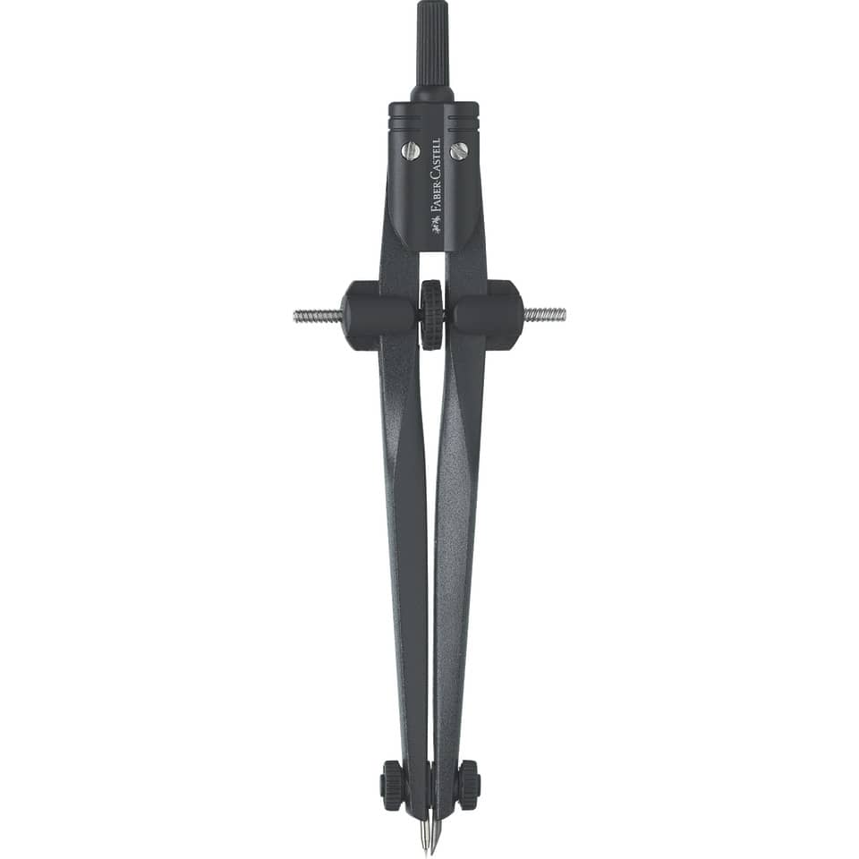Schnellverstellzirkel Stream 2019 - Ø340 mm, 170 mm, black stone, Etui
