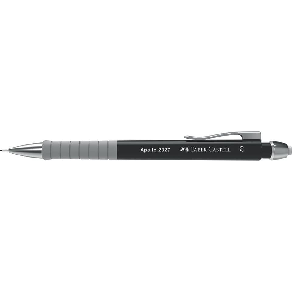 Druckbleistift Apollo - 0,7 mm, B, schwarz
